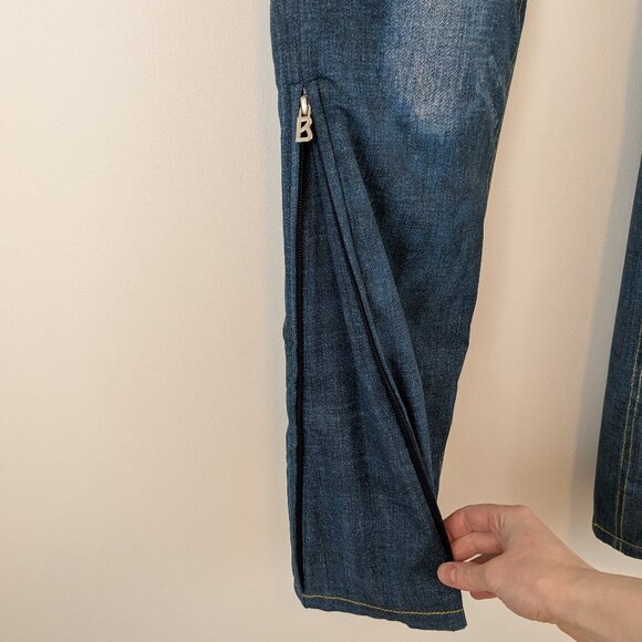 Bogner Malena Insulated Blue Jean Denim Look Ski Snow Pant 10 - Picture 5 of 15
